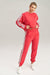 Cozy Striped Tracksuit Set with Coordinating Sweatshirt and Pants