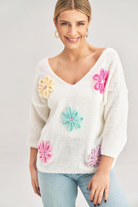 Cozy Elegance Knit Sweater - Luxurious Fabric for Everyday Wear