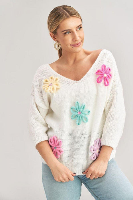 Cozy Elegance Knit Sweater - Luxurious Fabric for Everyday Wear