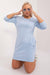 Chic Functional Plus Size Cotton Dress for Everyday Wear