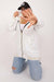 Chic Plus Size Cotton Zip-Up Hoodie