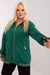 Chic Plus Size Cotton Zip-Up Hoodie