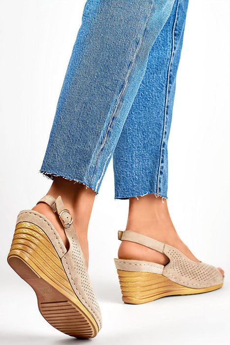 Radiant Eco-Friendly Wedge Sandals for Summer Elegance