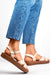 Stylish Eco-Conscious Flat Platform Sandals