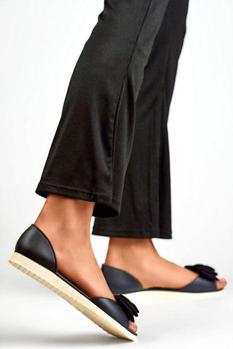 Chic and Flexible Rubber Ballet Flats for Women - Perfect for All-Day Wear