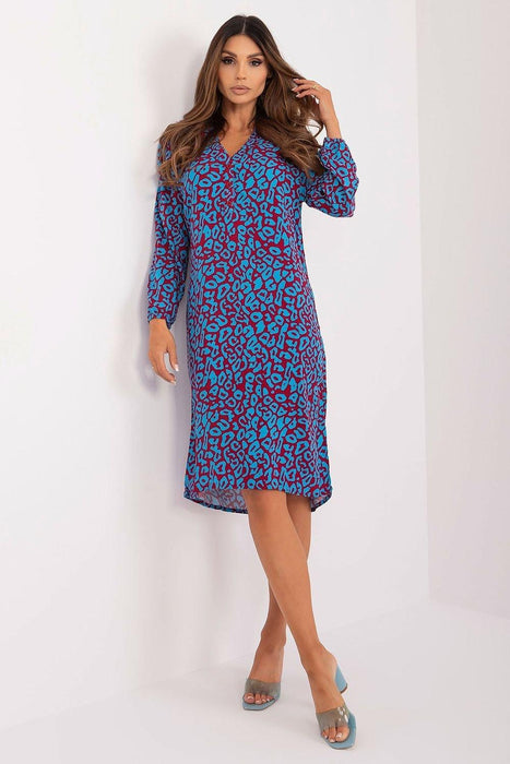 Stylish Eco-Conscious Asymmetrical Viscose Shirt Dress