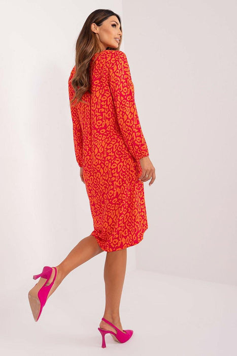 Stylish Eco-Conscious Asymmetrical Viscose Shirt Dress