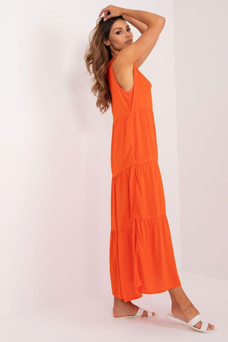 Sunshine Chic Flared Dress