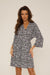 Lafense Luxe Animal Print Women's Bathrobe