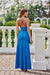 Elegant Lamelia Open Back Evening Maxi Dress by Roco Fashion