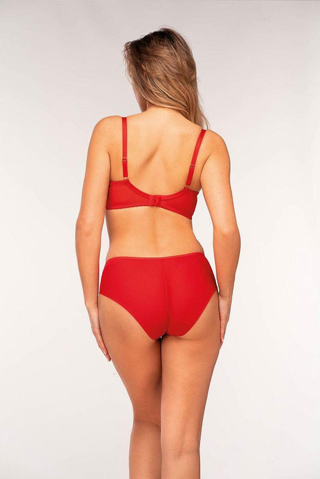 Juliet Luxe Red Comfort Padded Bra - Exquisite Elegance Line