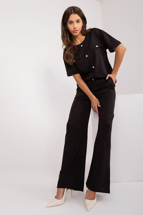 Sophisticated Blouse and Trousers Set