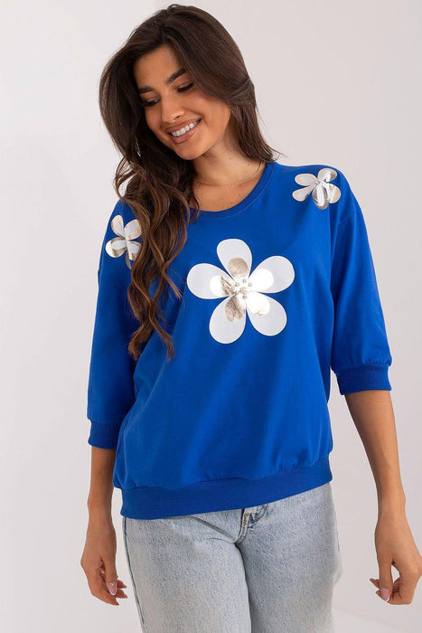 Chic Cotton Spandex Blouse