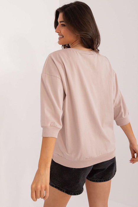 Chic Cotton Spandex Blouse