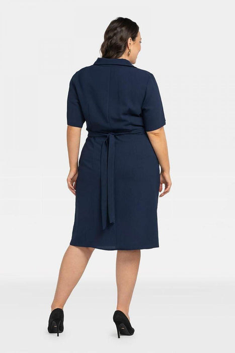 Chic Plus Size Kyoto Office Dress by Karko