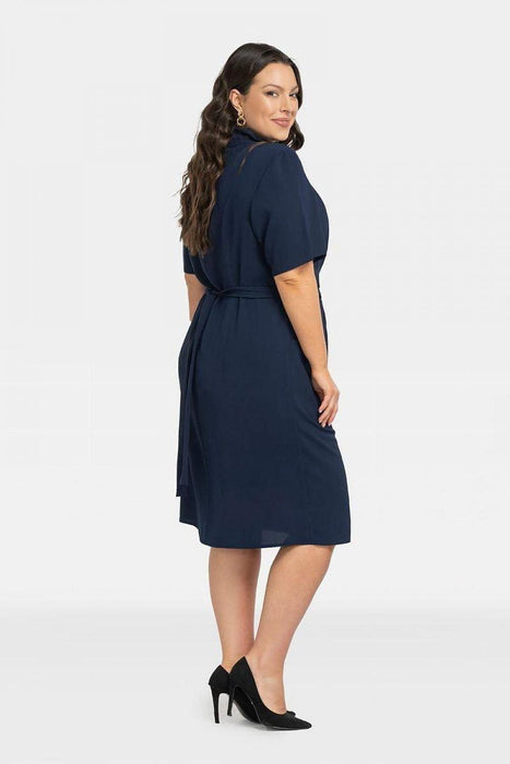 Chic Plus Size Kyoto Office Dress by Karko