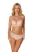 Peach Delight Mesh Lingerie Bra