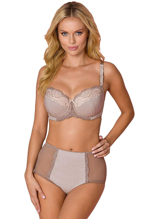 Mocca Lace Elegance Padded Bra