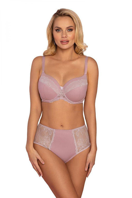 Luxe Lace Padded Bra - Enchanted Heather