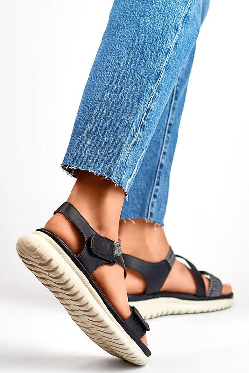 Sustainable Leather Velcro Sandals for Eco-Conscious Fashion