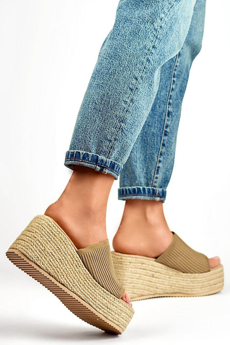 Stylish Sustainable Platform Flip-Flops