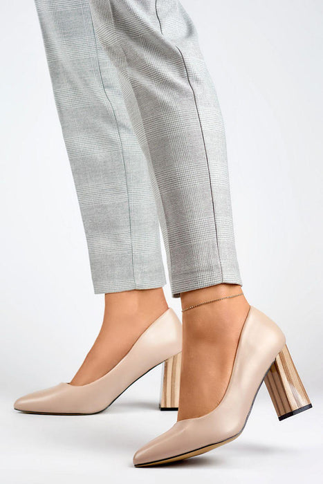 Sustainable Chic: Eco-Conscious Block Heel Pumps