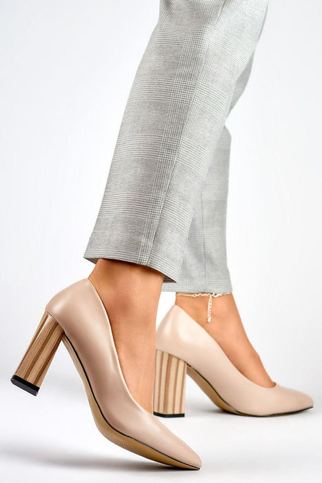 Sustainable Chic: Eco-Conscious Block Heel Pumps