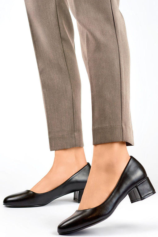 PRIMO Eco-Friendly Block Heel Pumps - Chic Comfort for the Modern Woman