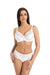 Lace-Trimmed High-Waisted Underwire Bra with Charming Bow Accents