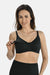 Ultra-Comfort Black Nursing Bra - Seamless and Supportive