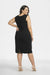 Emma Heart Neckline Plus Size Dress with Pockets and Elegant Design