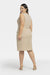 Emma Heart Neckline Plus Size Dress with Pockets and Elegant Design