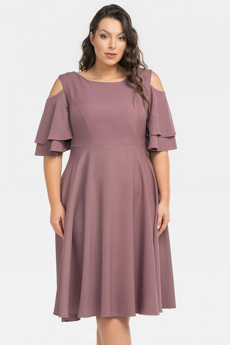 Sophisticated Plus Size Analis Dress for Stylish Events