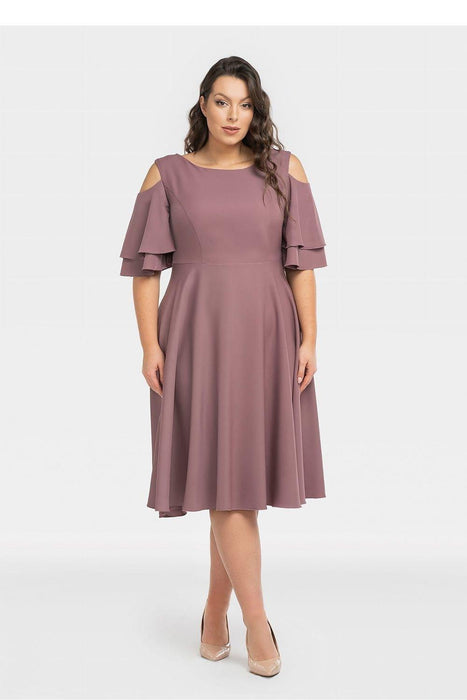 Sophisticated Plus Size Analis Dress for Stylish Events