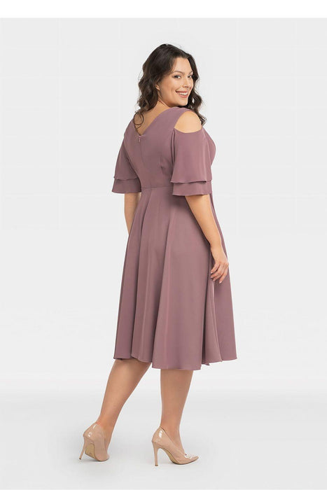 Sophisticated Plus Size Analis Dress for Stylish Events