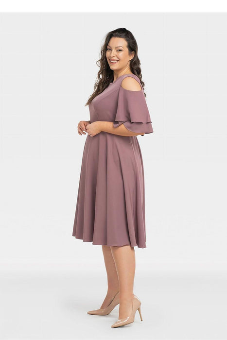 Sophisticated Plus Size Analis Dress for Stylish Events