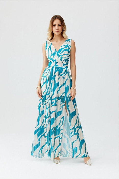 Chic Chiffon Maxi Gown - Lorena Collection