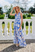 Elegant Lorena Chiffon Maxi Dress