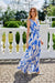 Elegant Lorena Chiffon Maxi Dress