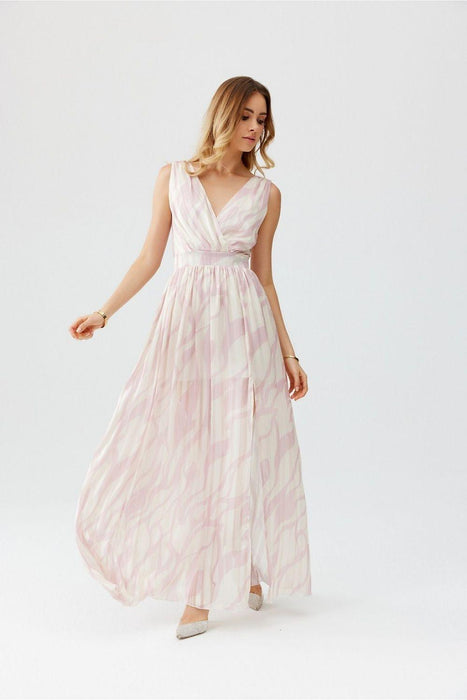 Ethereal Chiffon Maxi Gown - Lorena Skyfall