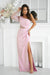 Sparkling Asymmetrical Maxi Gown