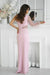 Sparkling Asymmetrical Maxi Gown