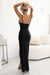 Raspberry Charm: Exquisite Satin Gown by Numoco