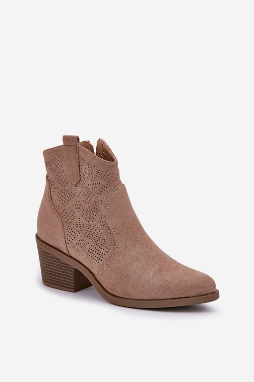 Heel boots model 208465