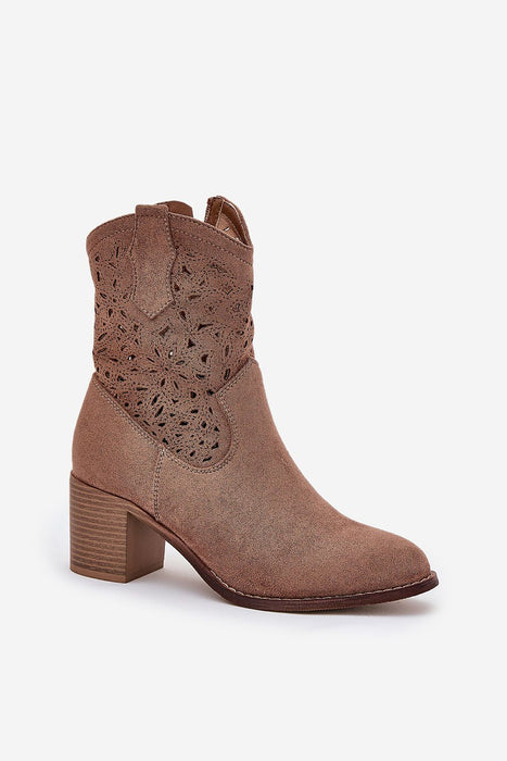 Heel boots model 209415