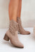 Heel boots model 209415