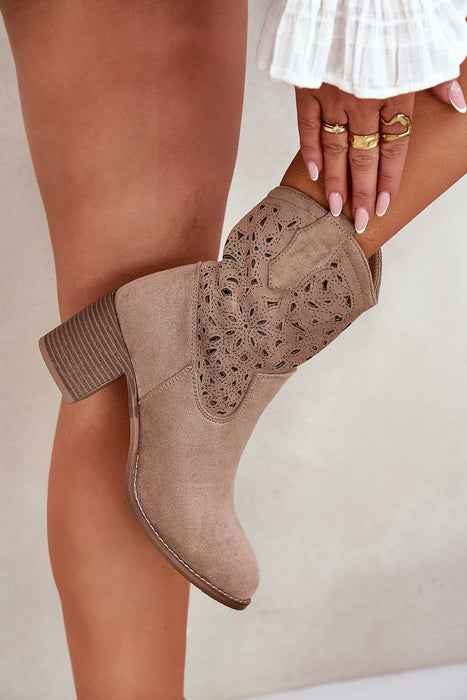 Heel boots model 209415