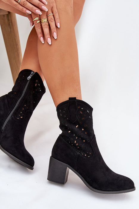 Heel boots model 209415