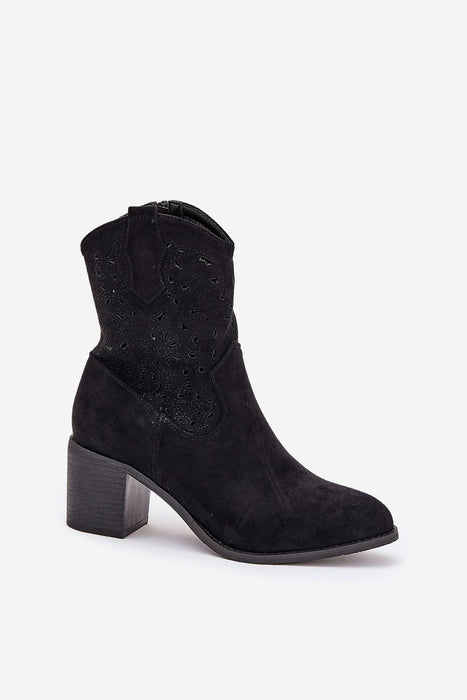 Heel boots model 209415