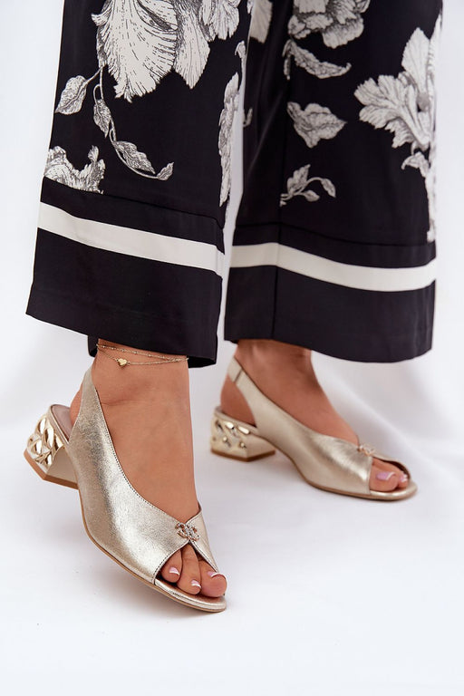 Heel sandals model 211358